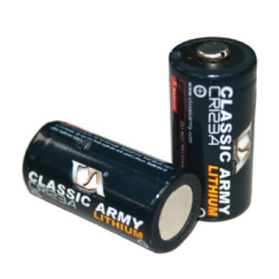 CR 123A Battery Double Pack – Classic Army Official Shop